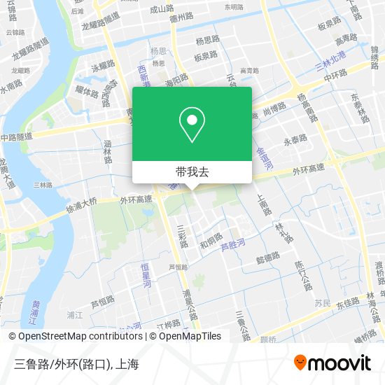 三鲁路/外环(路口)地图