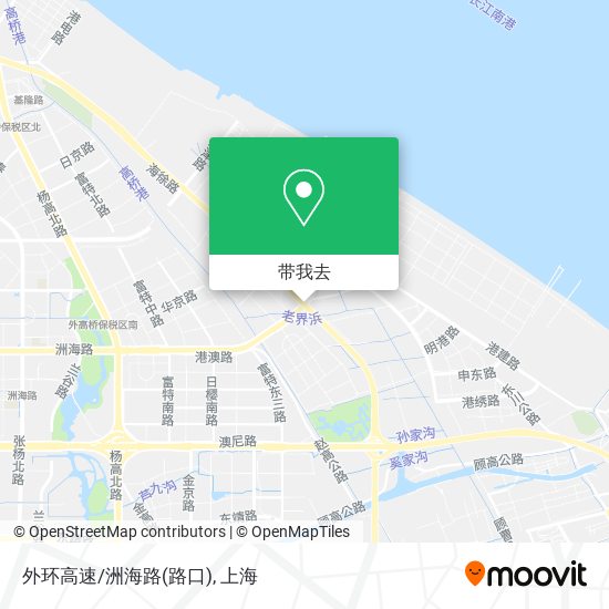 外环高速/洲海路(路口)地图