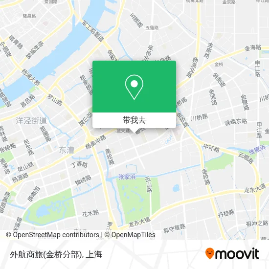 外航商旅(金桥分部)地图