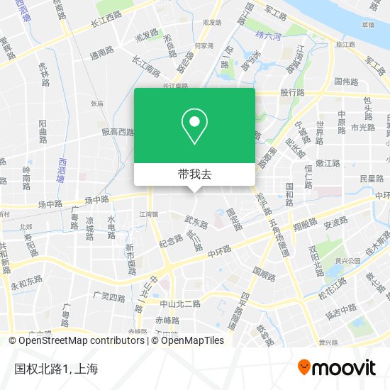 国权北路1地图