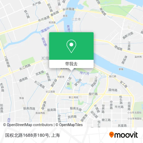 国权北路1688弄180号地图