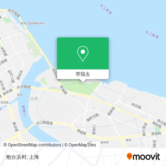炮台浜村地图