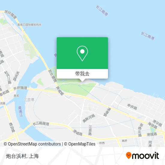 炮台浜村地图