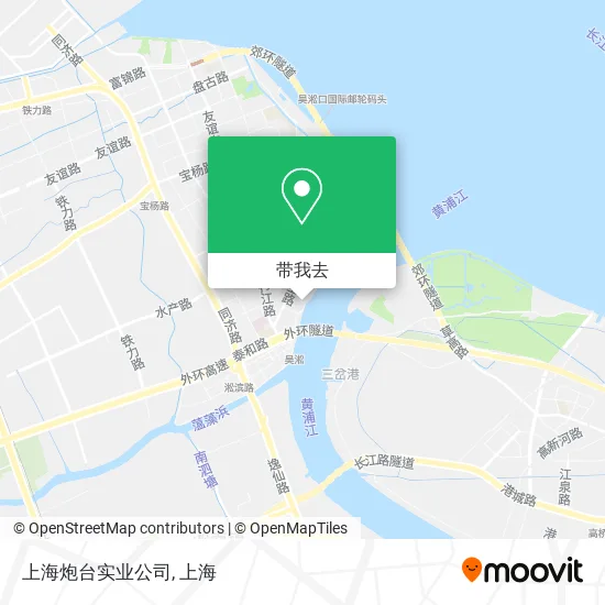 上海炮台实业公司地图