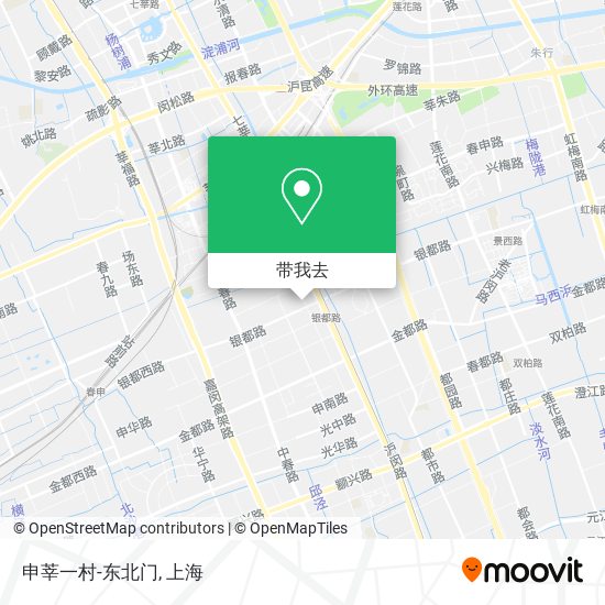 申莘一村-东北门地图