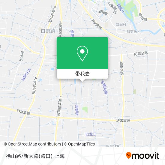 徐山路/新太路(路口)地图