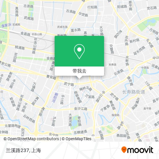 兰溪路237地图