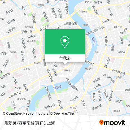 瞿溪路/西藏南路(路口)地图