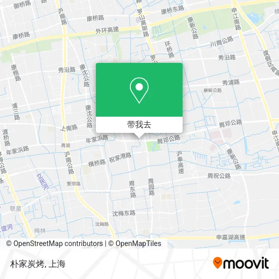 朴家炭烤地图