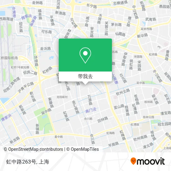 虹中路263号地图