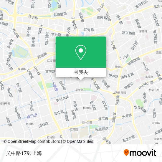 吴中路179地图