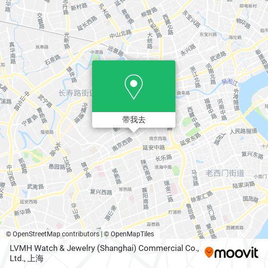 LVMH Watch & Jewelry (Shanghai) Commercial Co., Ltd.地图
