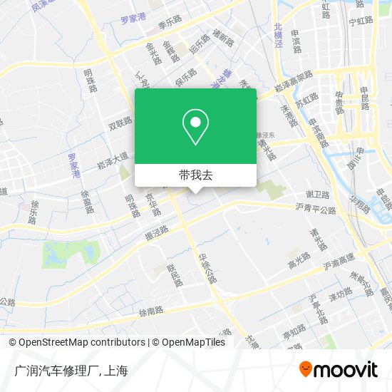 广润汽车修理厂地图