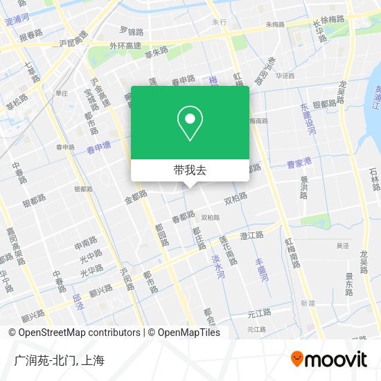 广润苑-北门地图