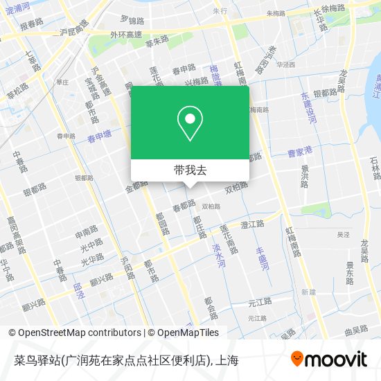 菜鸟驿站(广润苑在家点点社区便利店)地图