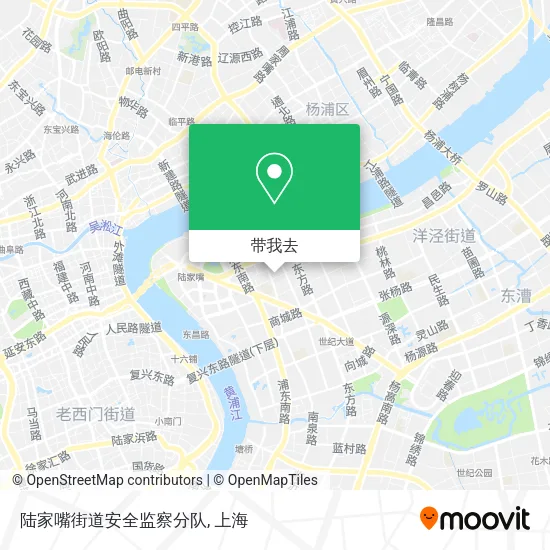 陆家嘴街道安全监察分队地图