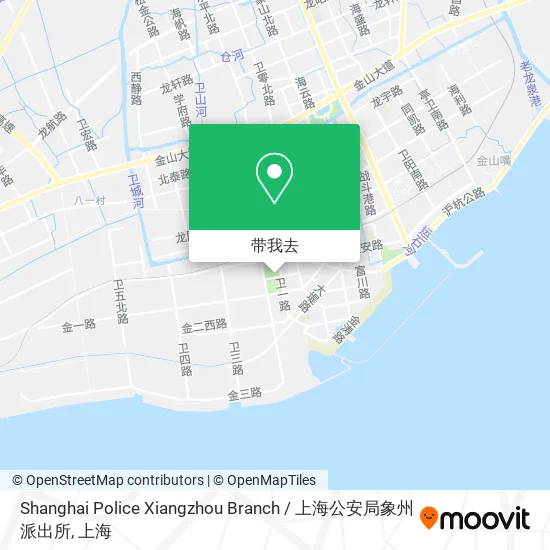 Shanghai Police Xiangzhou Branch / 上海公安局象州派出所地图
