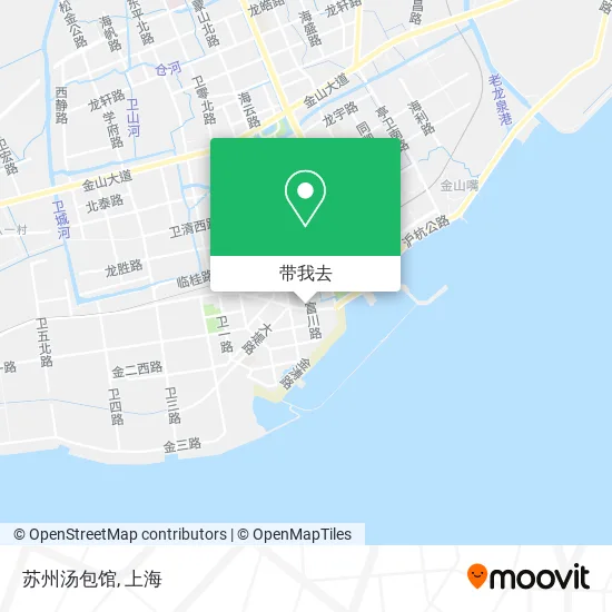 苏州汤包馆地图