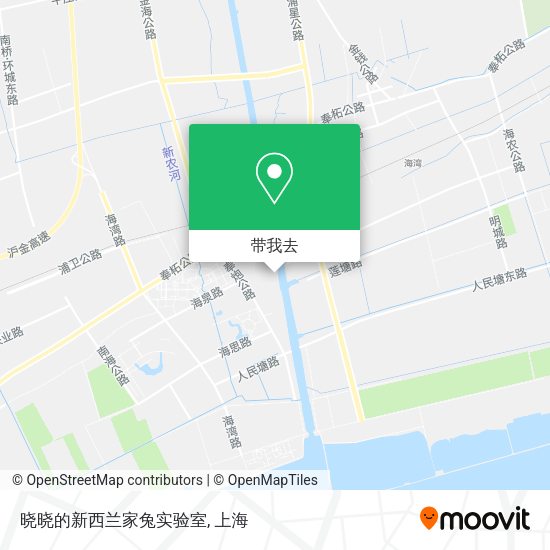 晓晓的新西兰家兔实验室地图
