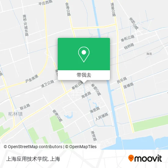 上海应用技术学院地图