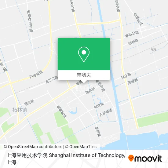 上海应用技术学院 Shanghai Institute of Technology地图