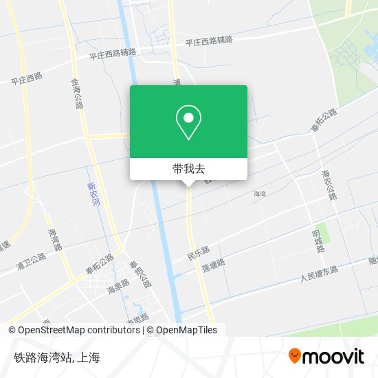 铁路海湾站地图