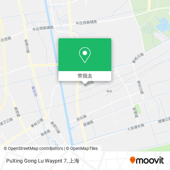 PuXing Gong Lu Waypnt 7地图