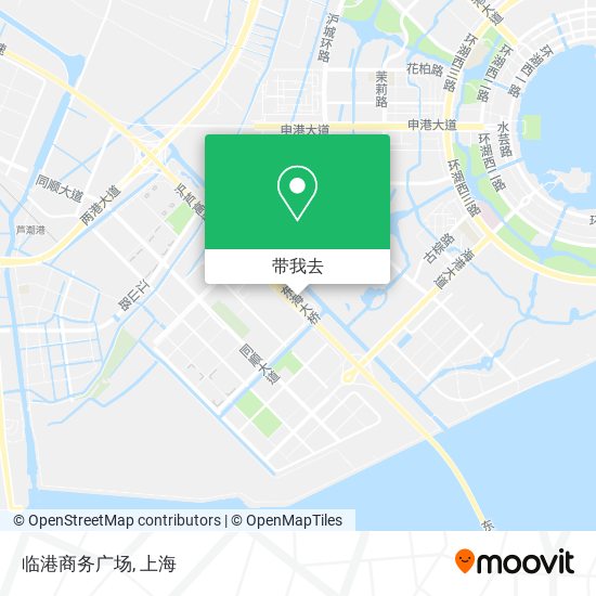 临港商务广场地图
