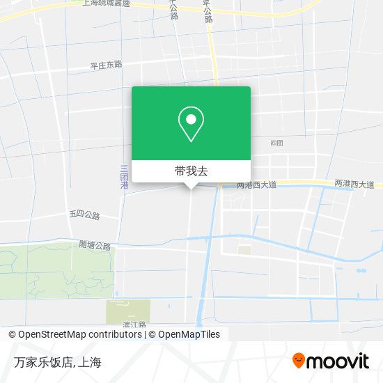 万家乐饭店地图