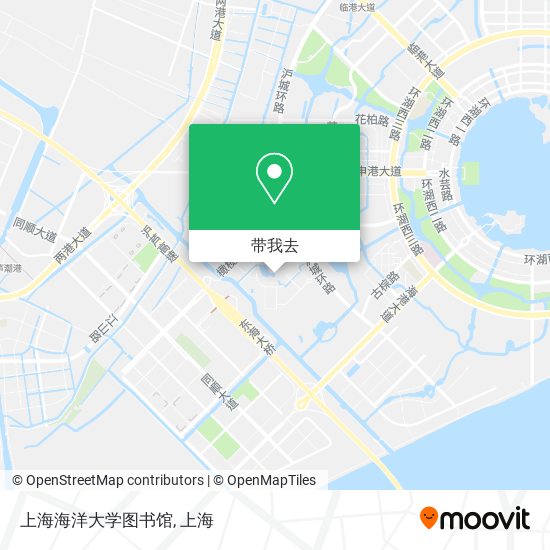 上海海洋大学图书馆地图