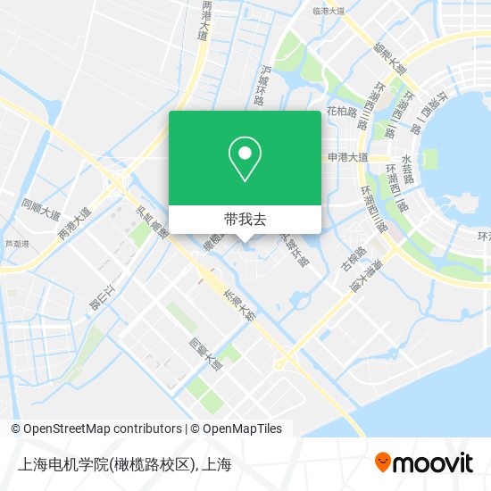 上海电机学院(橄榄路校区)地图