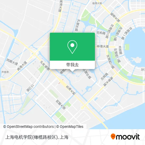 上海电机学院(橄榄路校区)地图