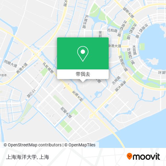 上海海洋大学地图