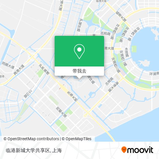 临港新城大学共享区地图