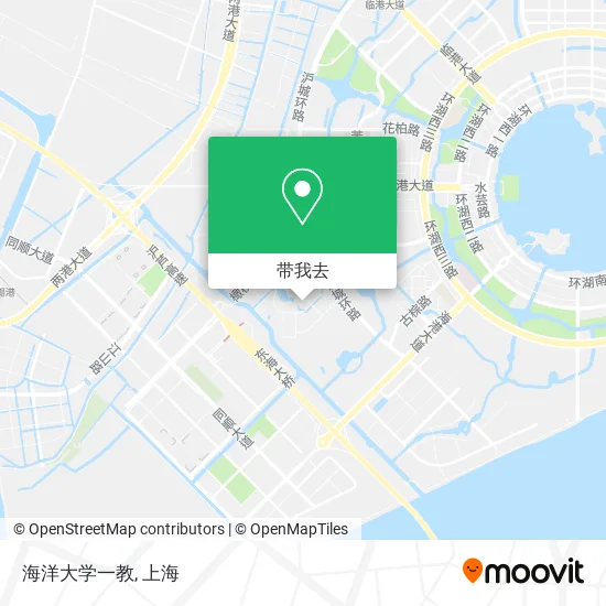 海洋大学一教地图