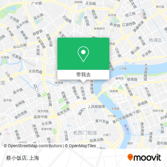 蔡小饭店地图