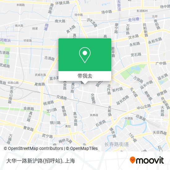 大华一路新沪路(招呼站)地图