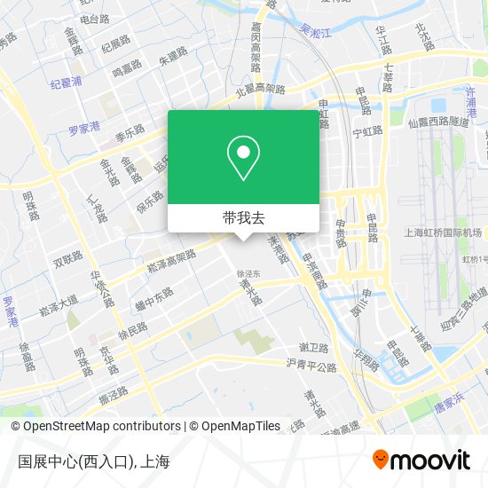 国展中心(西入口)地图