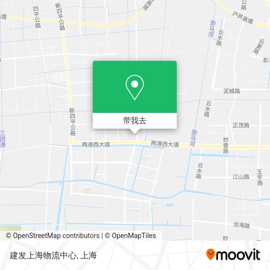 建发上海物流中心地图