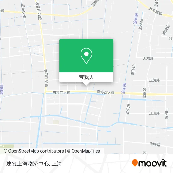 建发上海物流中心地图