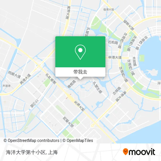 海洋大学第十小区地图