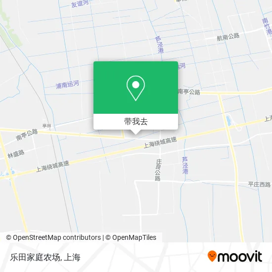 乐田家庭农场地图