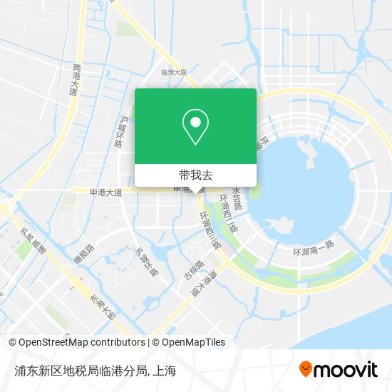 浦东新区地税局临港分局地图