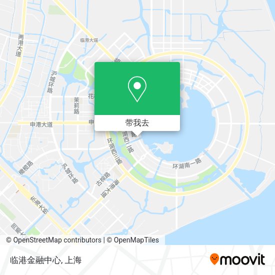 临港金融中心地图