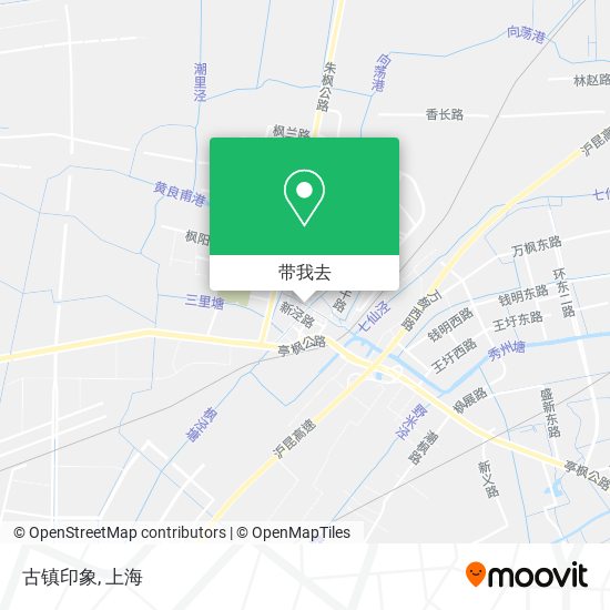 古镇印象地图