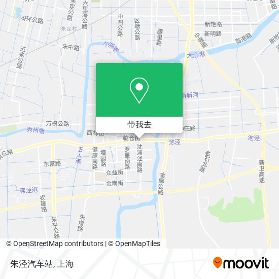朱泾汽车站地图