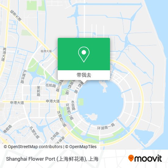 Shanghai Flower Port (上海鲜花港)地图