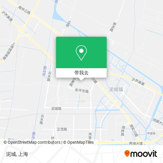 泥城地图