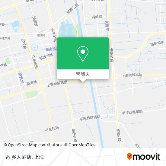 故乡人酒店地图