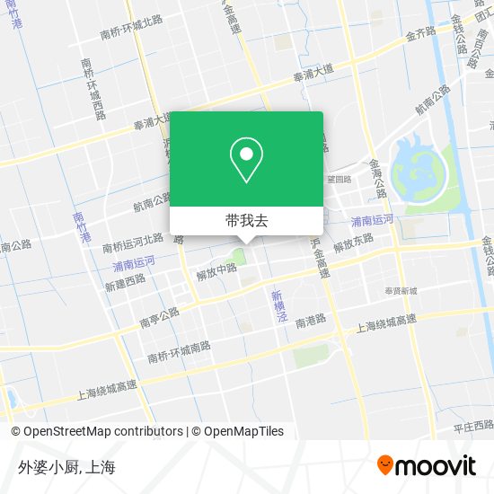 外婆小厨地图